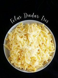 Foto resep Telur Dadar Iris ~ Pelengkap Tumpeng
