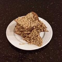 A picture of Chocolate Coffee Toffee Bark.