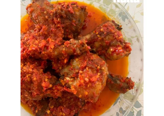 026. Ayam Balado Simpel dan Mudah