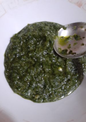 A picture of Green Chutney.