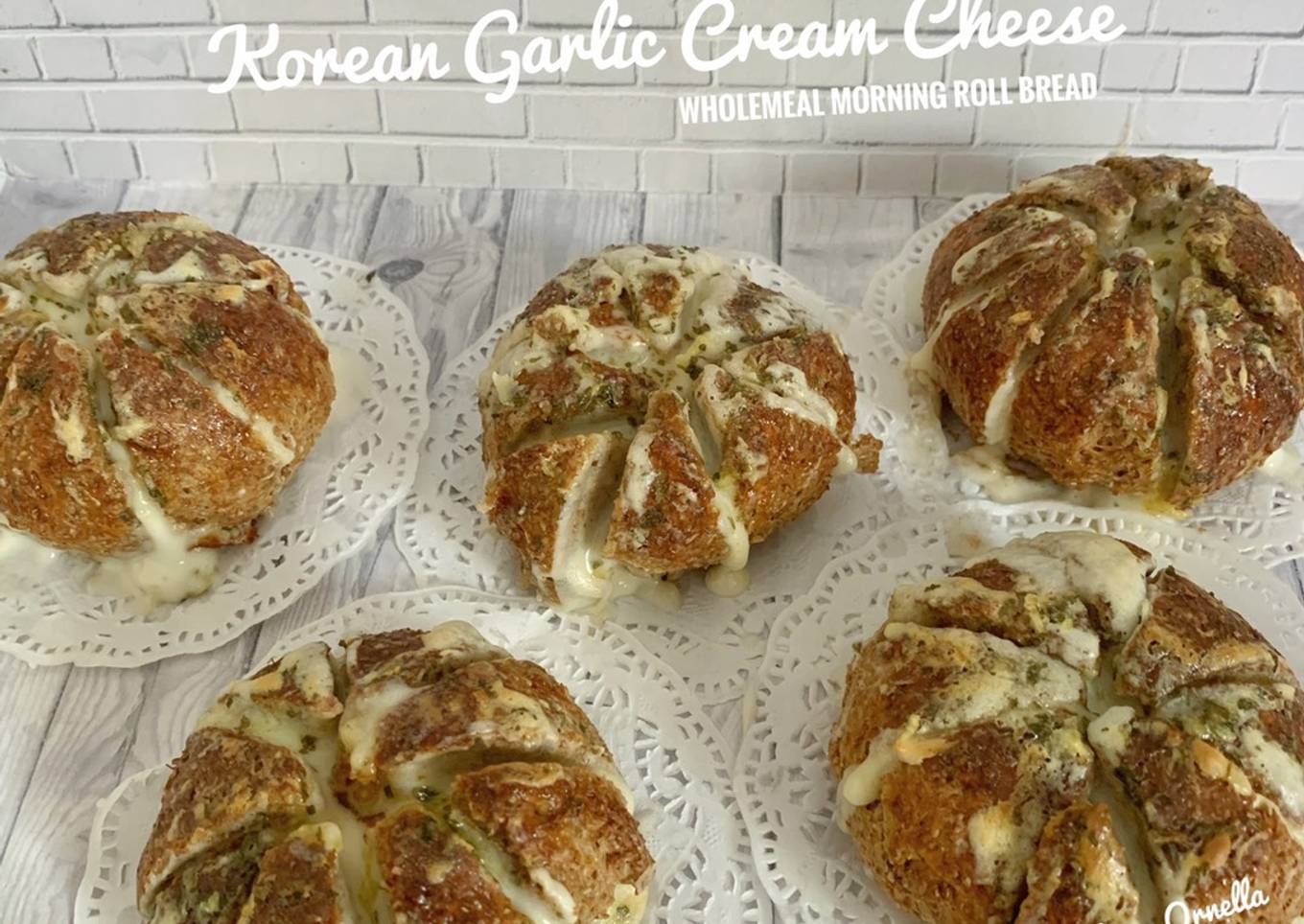 Korean Garlic Cream Cheese