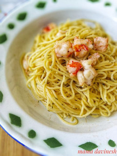 Foto resep Spageti aglio olio udang