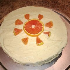 A picture of Moroccan Orange Cake.