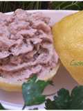 Mousse di tonno, limone e zenzero