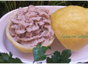 Foto di Mousse di tonno, limone e zenzero
