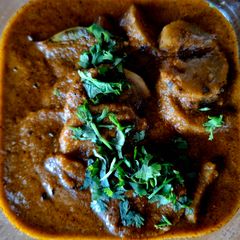 A picture of Roasted dudhi bhaji.