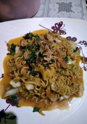 Foto resep Mie nyemek ind*mie