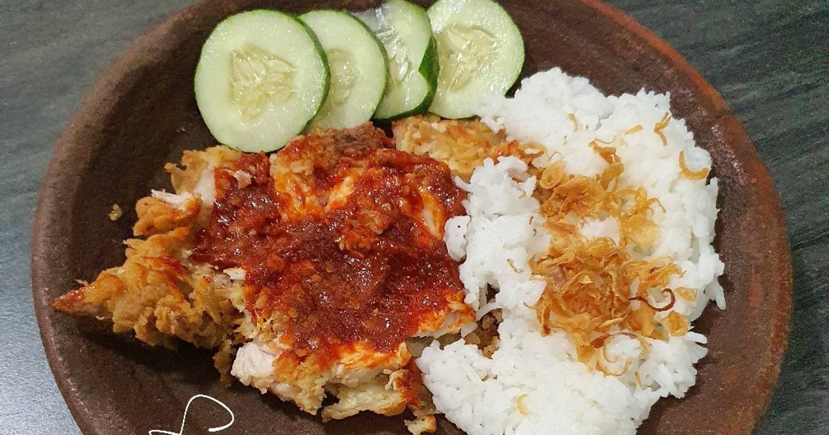 Resep Ayam Geprek Sambal Terasi Oleh Susi Gunawan Cookpad