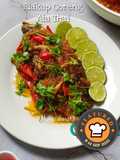 Siakap Goreng Ala Thai