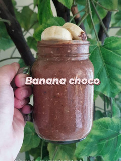 Foto resep Banana Choco – Overnight Oat meal