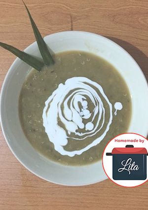 Foto resep Bubur kacang ijo santan joss mudah #homemadebylita