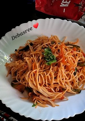 A picture of Tomato Noodles.