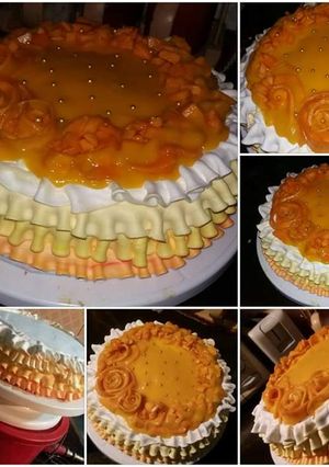 A picture of Mango Cake.