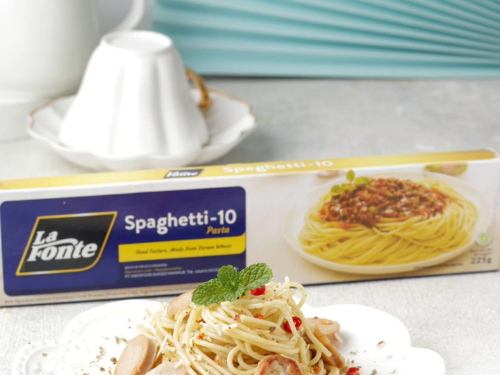 Cara Gampang Menyiapkan Spaghetti aglio olio Anti Gagal