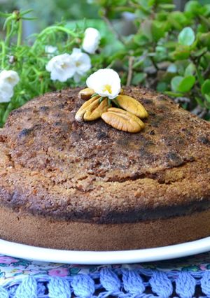 Una foto de Torta de nueces y oporto🧡