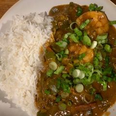 A picture of Shrimp Étouffée.