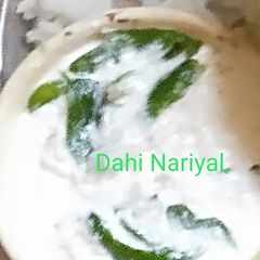 A picture of Dahi Nariyal,.