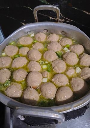 Foto resep Kuah bakso sat set sat set