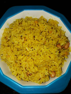 A picture of Simple tamarind rice.