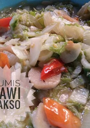 Foto resep Tumis sawi bakso #bikinRamadhanBerkesan