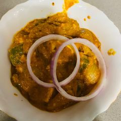 Paneer with charcoal flavour A picture of Paneer with charcoal flavour.