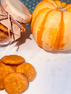 寶寶版南瓜杏仁餅（製作超簡單） 的食譜成品照片