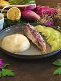 Sgombro sott'olio con purè di manioca al limone e pepe di Sichuan