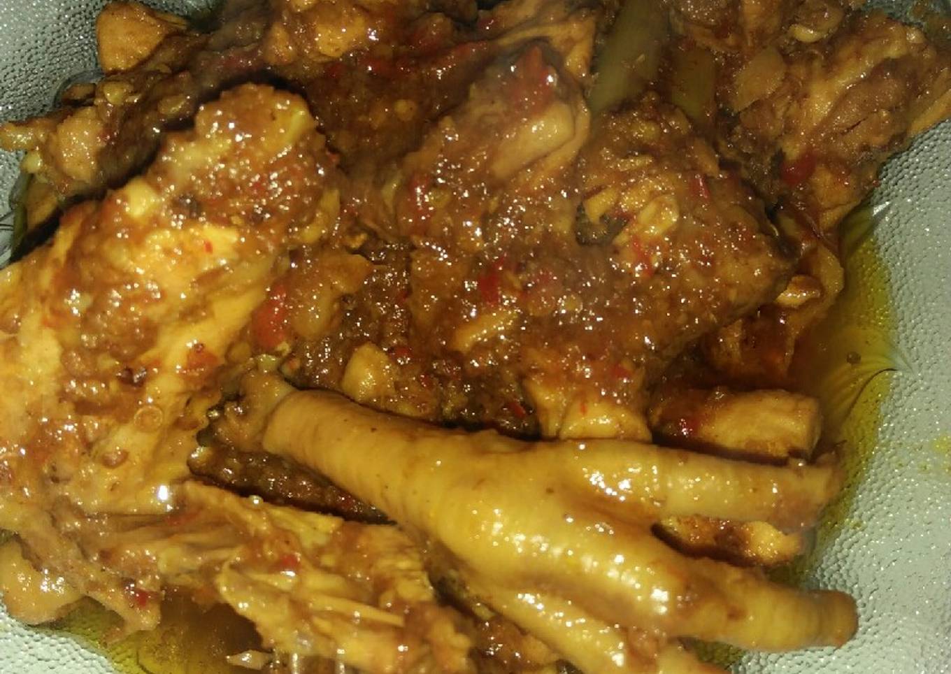Rica rica ayam pedas