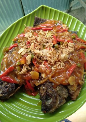 Foto resep Nila Goreng Saos Minang