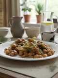 Cocina de subsistencia: Borrajas y Garbanzos de Bote