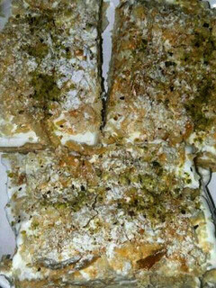 عکسی از دستور شیرینی ناپلئونیNapoleon pastry