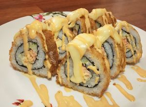 Foto resep Sushi Goreng Isi Salmon