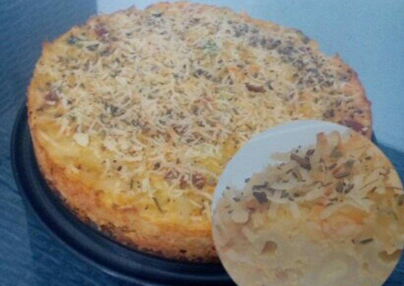 Schotel Makaroni Kentang Panggang Sederhana
