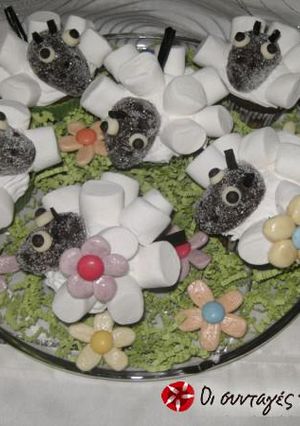 Φωτογραφία της συνταγής Cupcakes προβατάκια