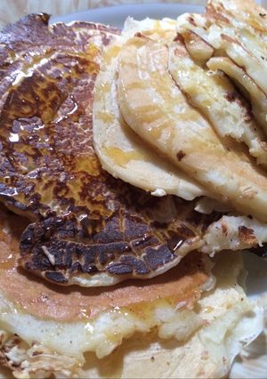 صورة لوصفة بان كيك على طريقتي🥞