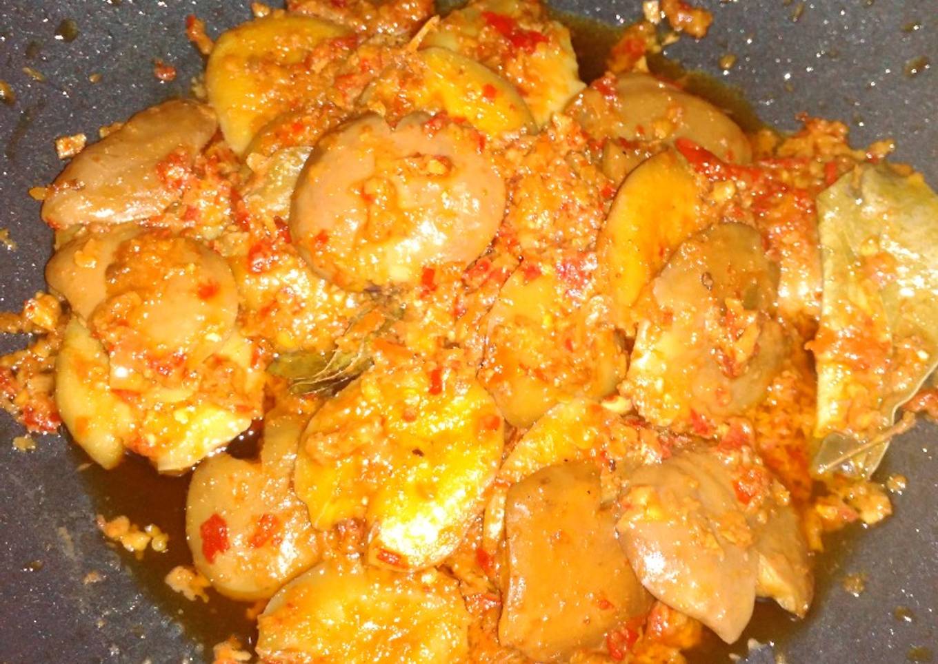 Semur Jengkol Pedas