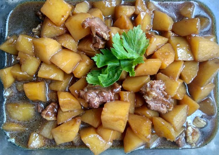 Resep Daging Kentang Bumbu Kecap yang Menggugah Selera