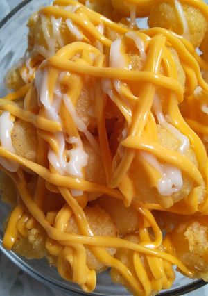 Foto resep Cheesy potato bites