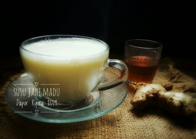 Resep Susu Jahe Madu Putri Dapur Ryuna 