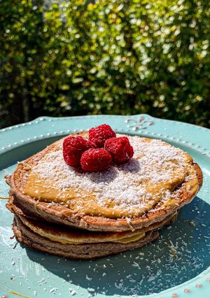 Una foto de Pancakes: receta fácil