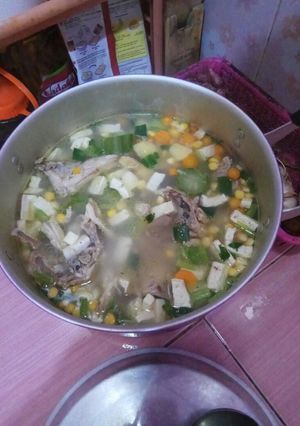 Foto resep Sup tulang ayam