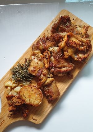 รูปของ สเต็กไก่ จิ้มแจ่ว คีโต