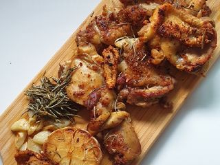 สเต็กไก่ จิ้มแจ่ว คีโต