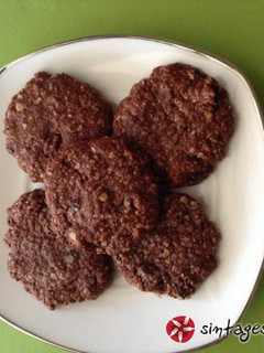 Φωτογραφία της συνταγής Cookies βρώμης, με ταχίνι και μέλι