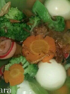 Foto resep Sop brokoli telor puyuh