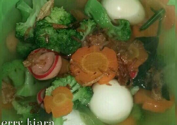 Resep Sop  brokoli telor puyuh  oleh Erry Kiara Cookpad