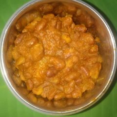 A picture of Rajma veg.