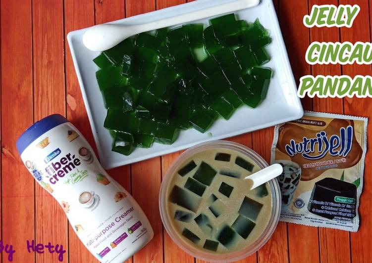 Cara Memasak Jelly Cincau Pandan enak