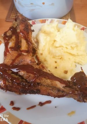 Sült pulyka szárny recept fotója