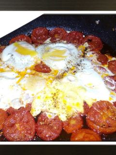 عکسی از دستور املت گوجه